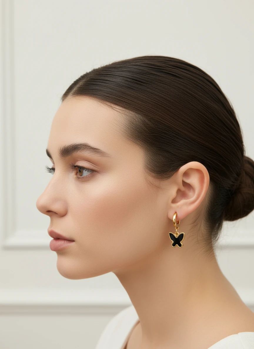 گوشواره پروانه ای