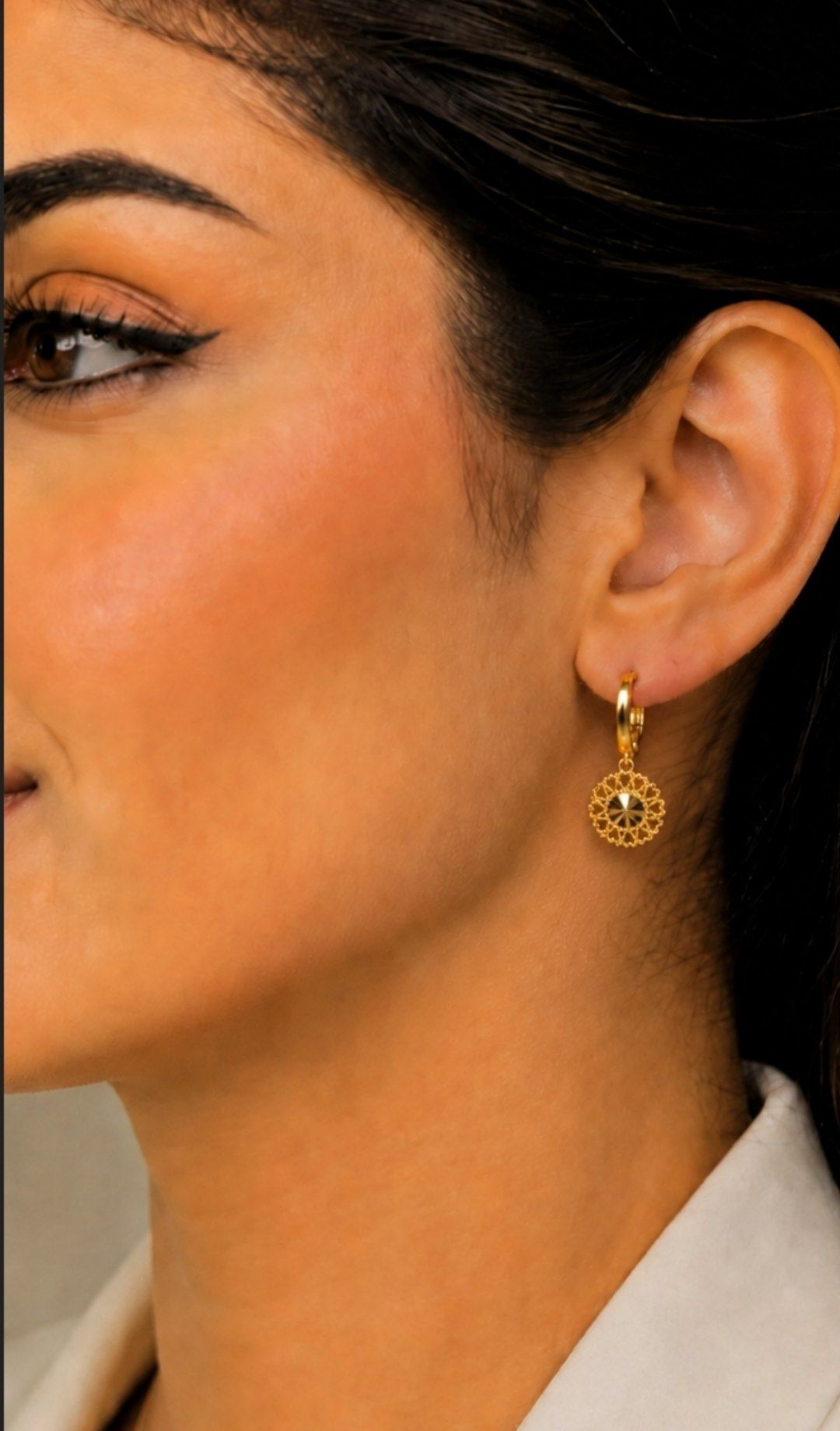 گوشواره طرح طلا