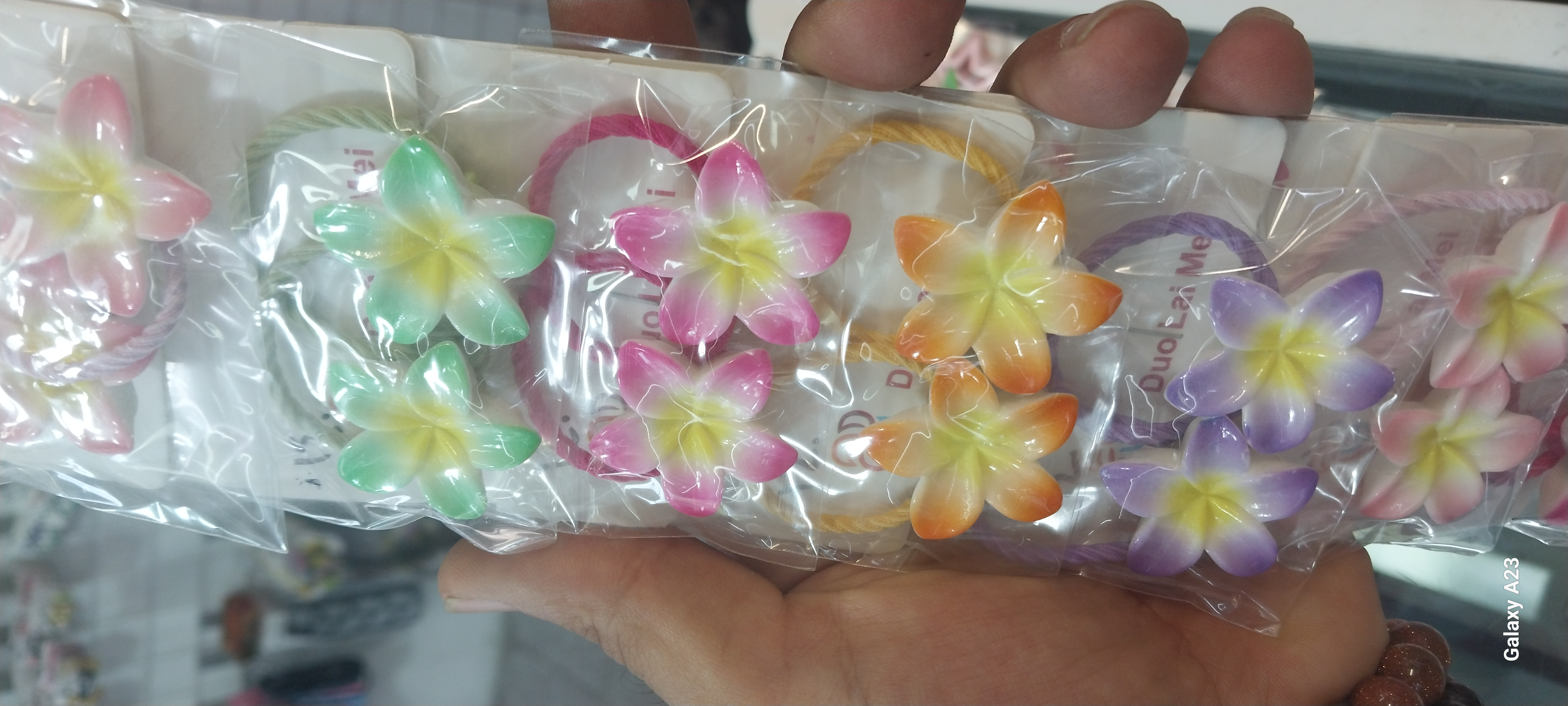 کش موی طرح گل